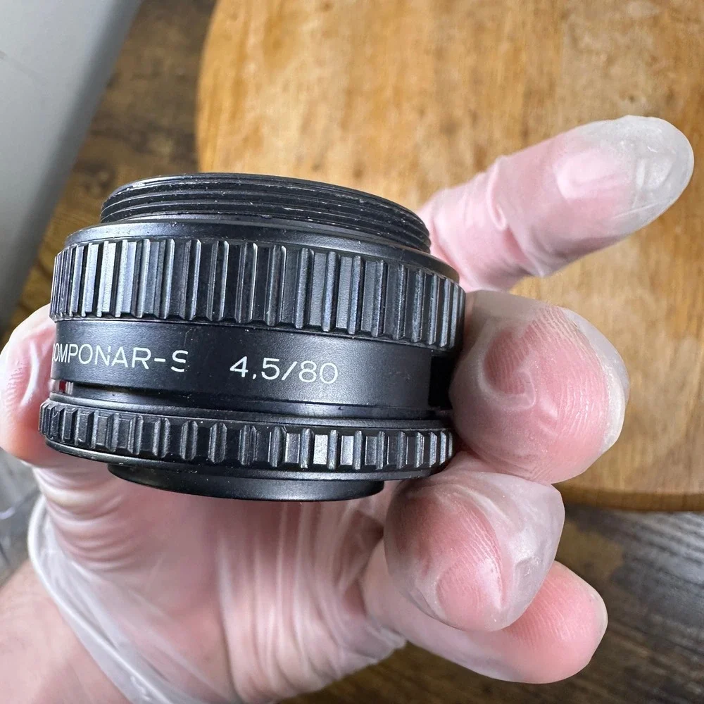 Schneider Kreuznach Componar-S 80mm f/4.5 Enlarging Lens Germany Black